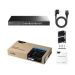 Cudy GS1024L Commutateur Gigabit non géré à montage en rack, 24 ports - Image 2