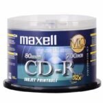 CD-R VIERGE MAXELL 700MB/80MIN/52X