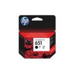 HP 651 Noir – Cartouche d&rsquo;encre HP d&rsquo;origine (C2P10AE)
