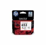 HP 653 Couleur – Cartouche d&rsquo;encre HP d&rsquo;origine Ink Advantage (3YM74AE) - Image 2