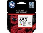 HP 653 Couleur – Cartouche d&rsquo;encre HP d&rsquo;origine Ink Advantage (3YM74AE)
