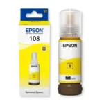 Epson 108 Jaune – Bouteille d&rsquo;encre Epson EcoTank d&rsquo;origine