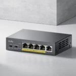 Cudy GS1005P 2.0 – Switch Gigabit PoE+ 5 Ports 10/100/1000 Mbps, 60W - Image 2