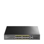 Cudy GS1018PS2 Commutateur Gigabit PoE 16 ports avec 2 GbE et 2 SFP