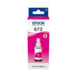 Bouteille d&rsquo;encre EPSON 673 magenta d&rsquo;origine