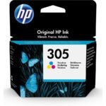 HP 305 trois couleurs – Cartouche d&rsquo;encre HP d&rsquo;origine (3YM60AE)