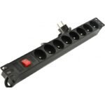 RALLONGE RACKABLE 8PORTS INGELEC POUR COFFRET INFORMATIQUE