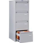 ARMOIRE METALLIQUE DE RANGEMENT POUR DOSSIER SUSPENDUS 4 TIROIRES - Image 2